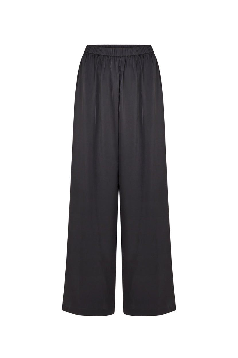 Mon Cheri XS/S / Black Silk Pants Black
