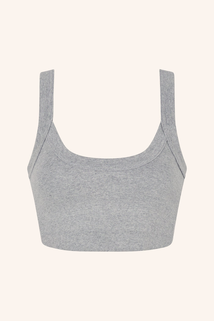 Crop Top Grey