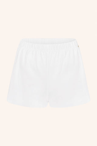 Les Girls XS / White Shorts Grey