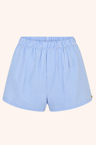 Le Boyfriend Blue / XS Striped Boxers Blue