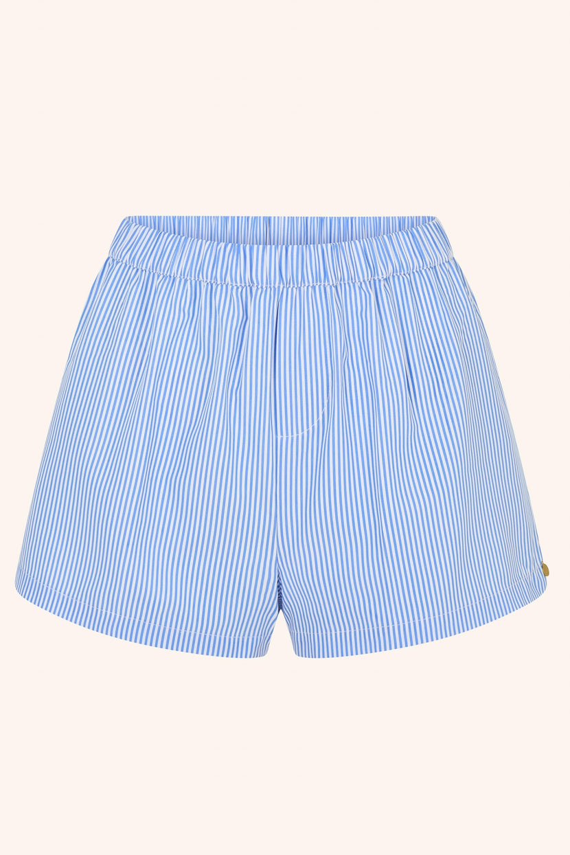 Le Boyfriend Blue / XS Striped Boxers Blue