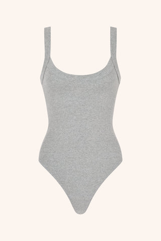 Les Girls XS / Grey Bodysuit Grey