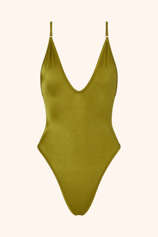 So Chic One Piece Golden Moss