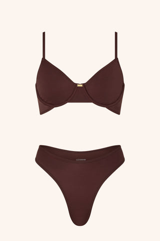 Everyday XS / Brown Bra Brown