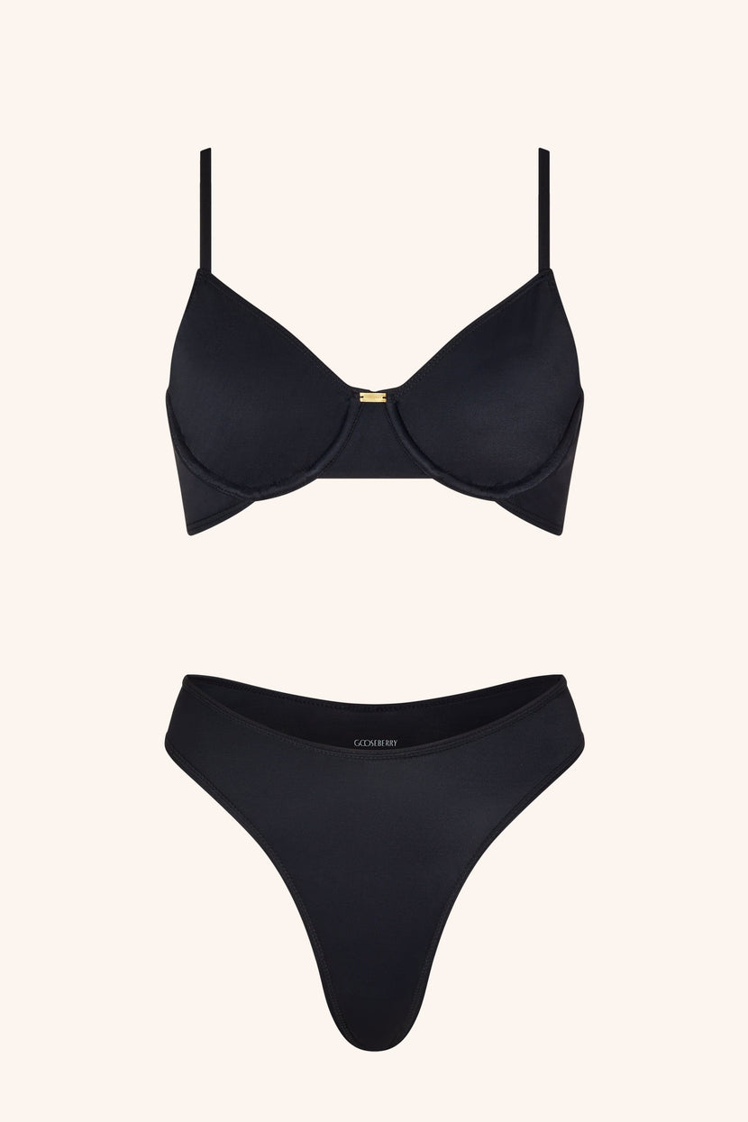 Everyday XS / Black Bra Brown