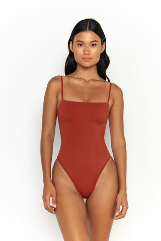 So Chic XS / Rum One Piece Tank Seafoam