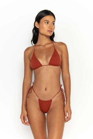 So Chic ONE SIZE / Rum Side Tie Bikini Briefs Fairy Tale