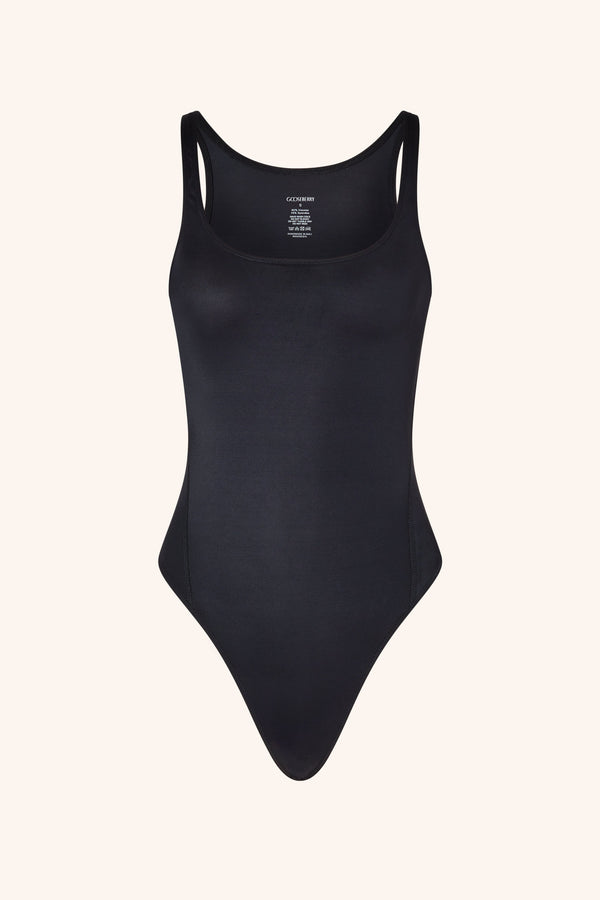 Everyday Black Bodysuit