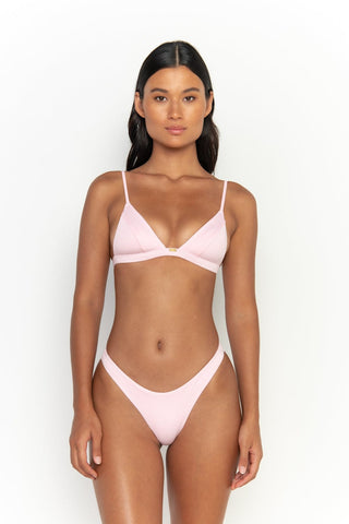 So Chic XS / Baby Pink Thong Coral