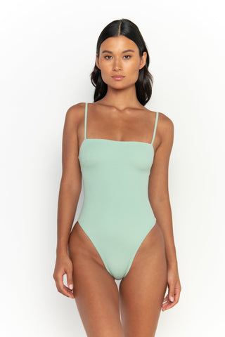 So Chic XS / Seafoam One Piece Tank Seafoam