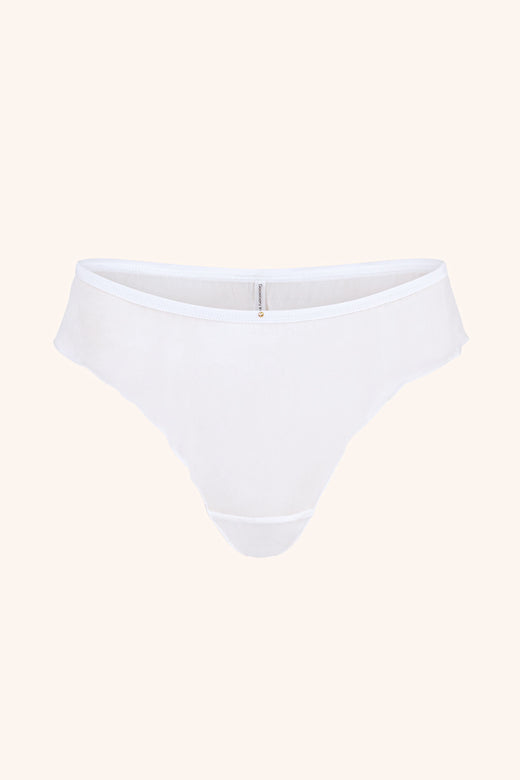 Silk Panties White