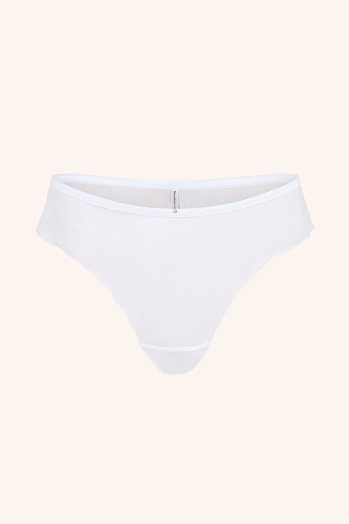 Silk Panties White