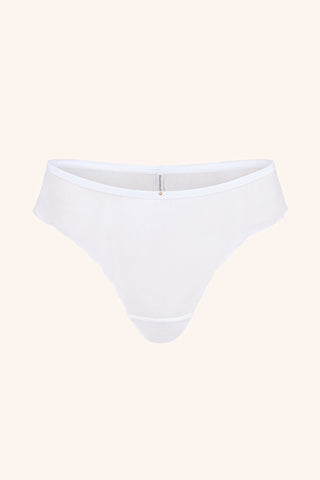 Coquette Silk Panties 3 Pack - White