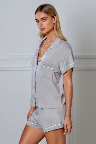 Cozy Modal PJ Set Grey