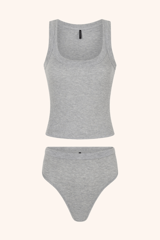 Lounge Sets Les Girls Rib Tank & Briefs