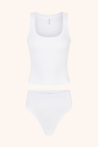 Lounge Sets Les Girls Rib Tank & Briefs