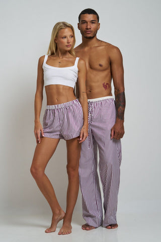 Le Boyfriend Men's Boxer Plum