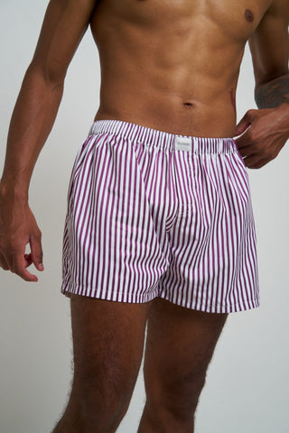 Le Boyfriend Men's Boxer Plum