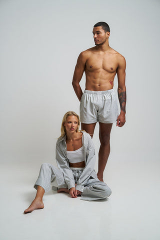 Le Boyfriend Men's Boxer Grey