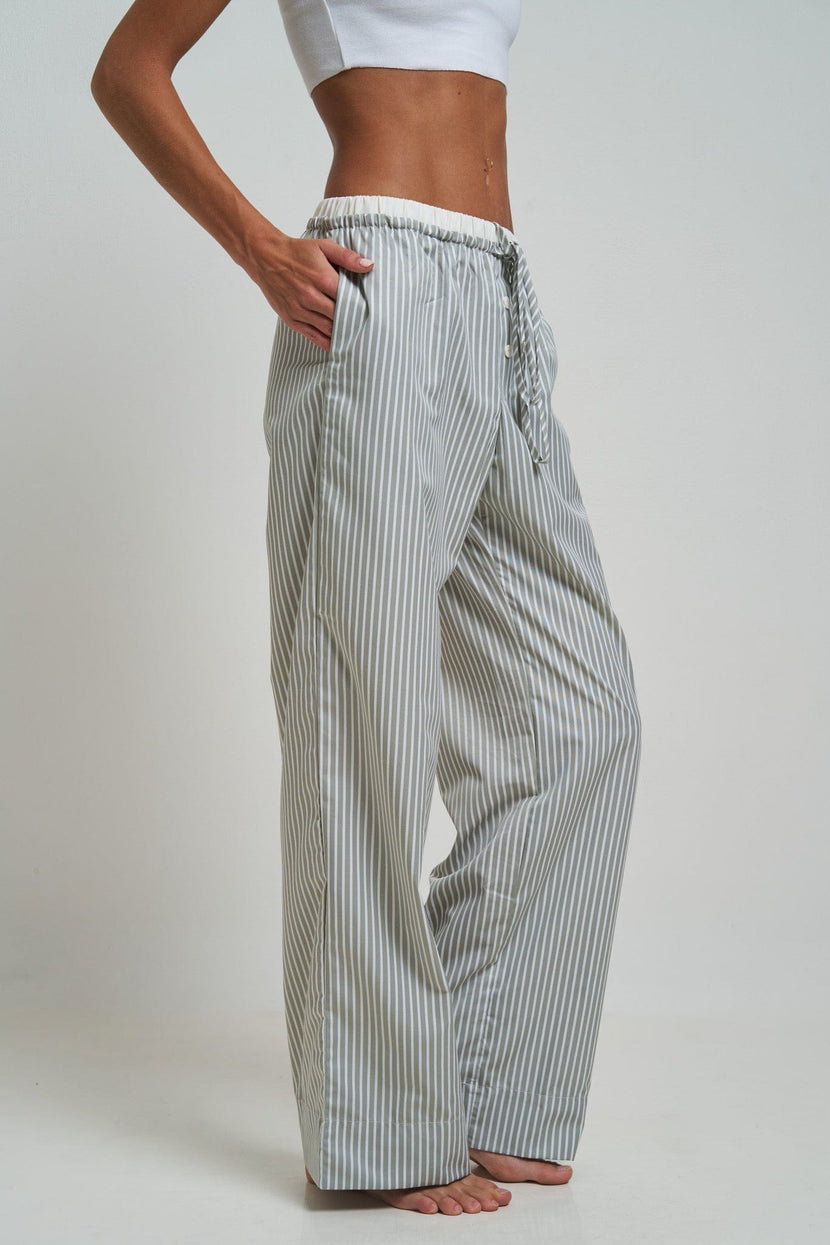 Le Boyfriend Pants Grey