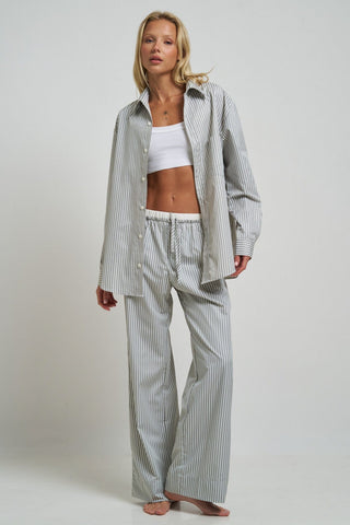 Le Boyfriend Pants Grey