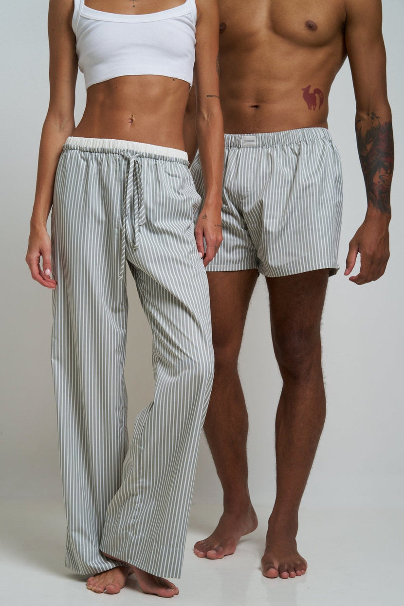 Le Boyfriend Pants Grey
