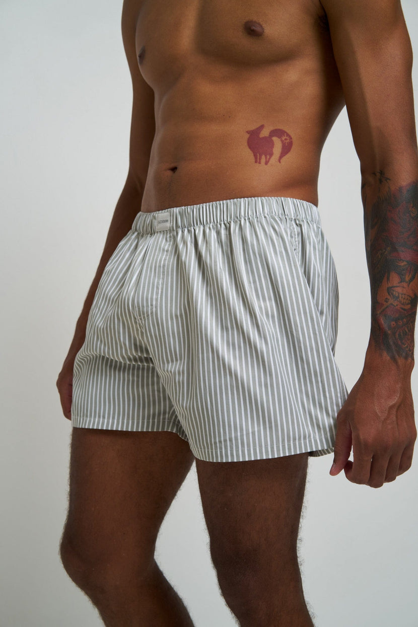 Le Boyfriend Men's Boxer Grey
