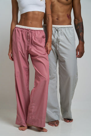 Le Boyfriend Pants Red