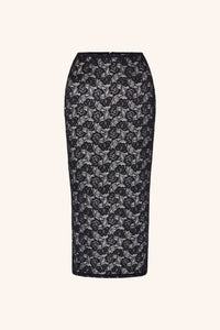 Mon Cheri XS / Black Lace Skirt Black