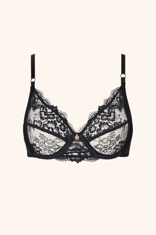 Moonlight XS / Black Bra Black