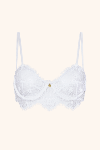 Oh So Sweet XS / White Bra White