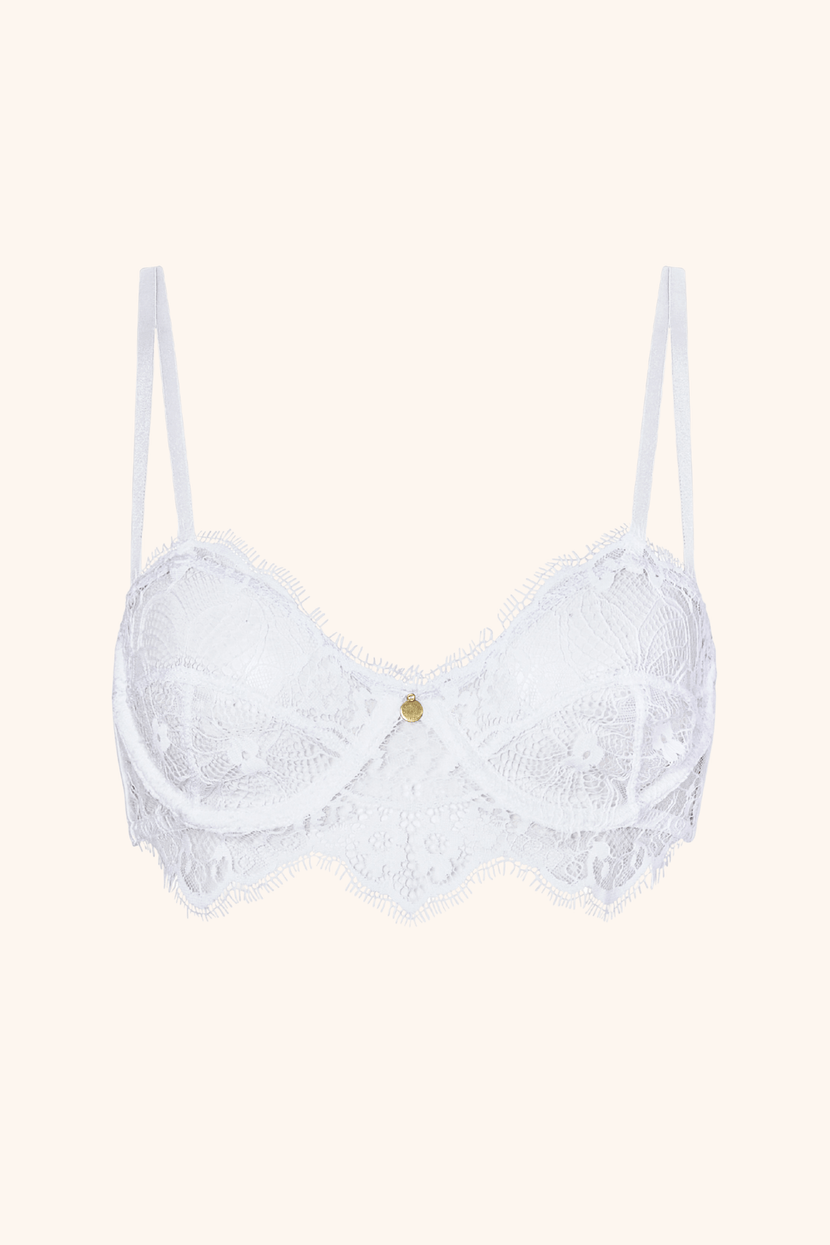 Oh So Sweet XS / White Bra White
