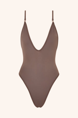 So Chic XS / Cacao One Piece White