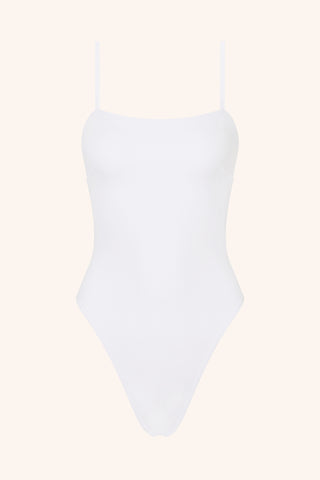 So Chic XS / White One Piece Tank Baby Pink