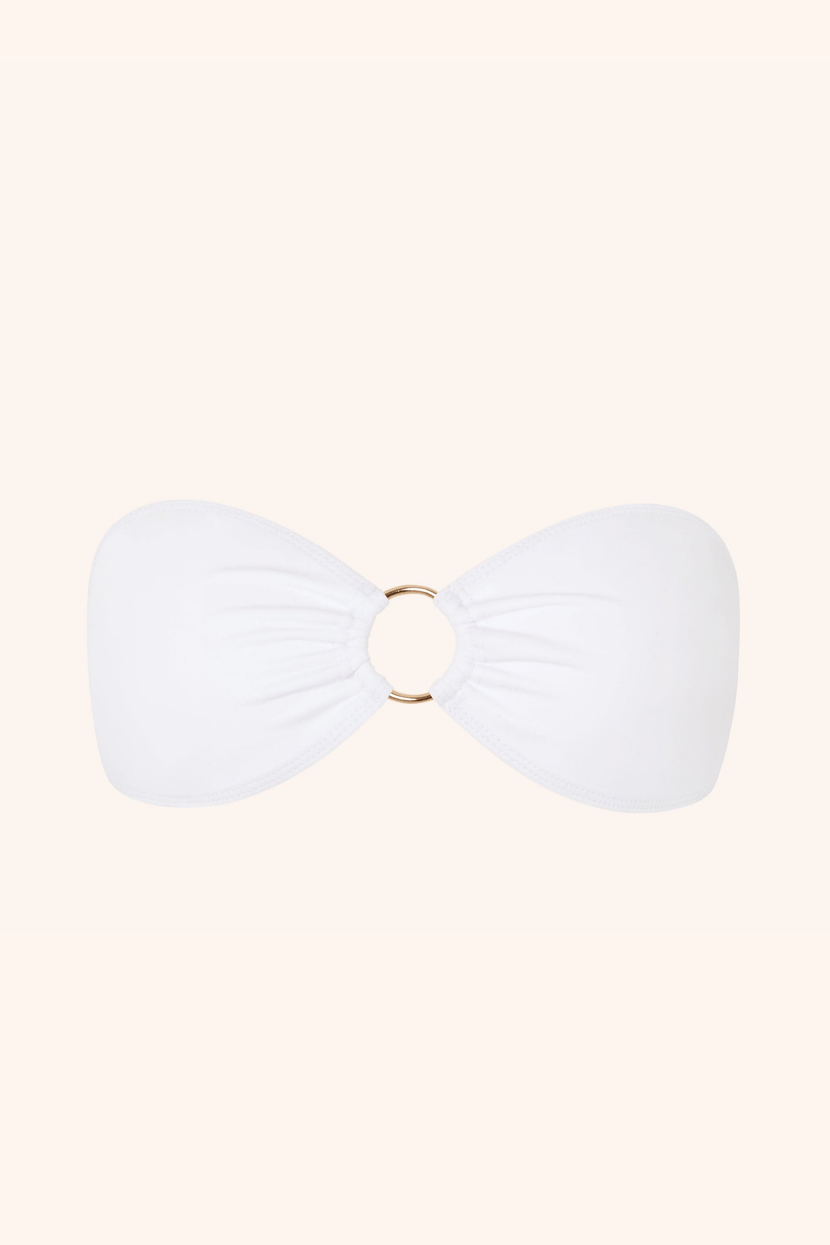 So Chic XS / White Bandeau White