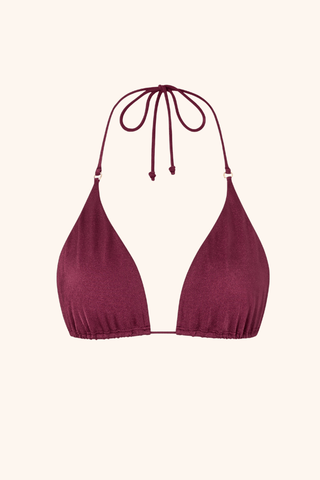 So Chic XS / Cassis Halterneck Triangle Cassis