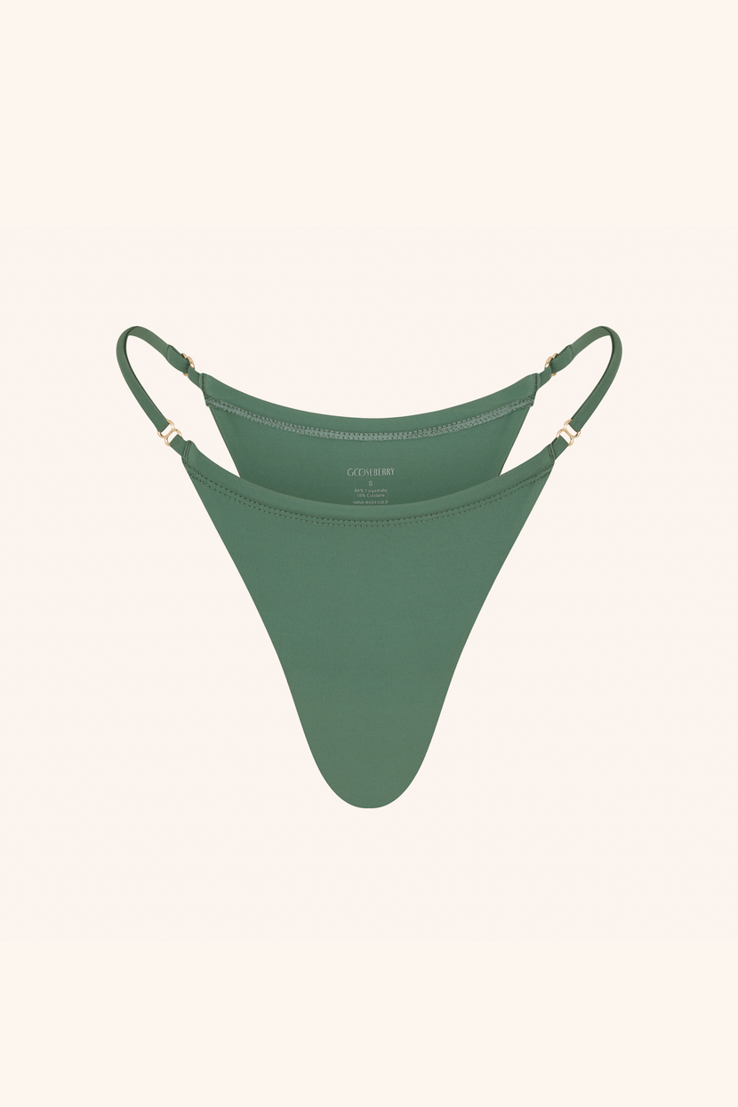 So Chic XS / Sage Tanga Bikini Sage