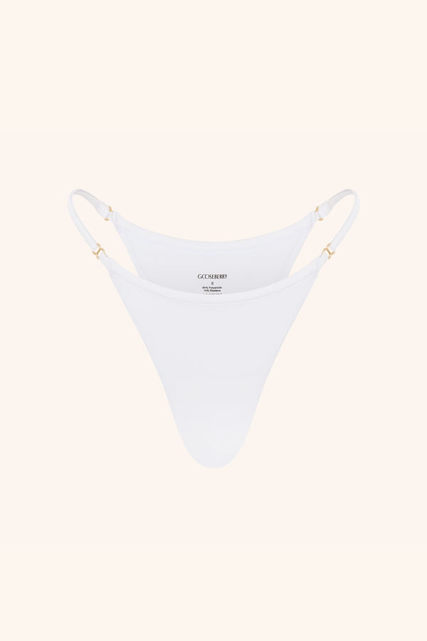 Tanga Bikini - White