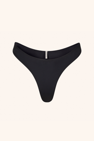 So Chic XS / Black Thong Black