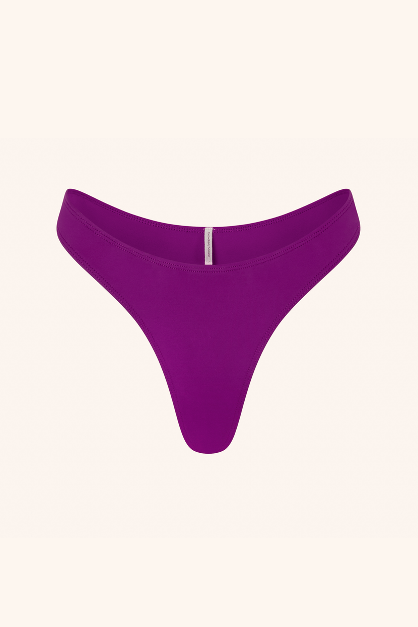So Chic XS / Plum Thong Plum
