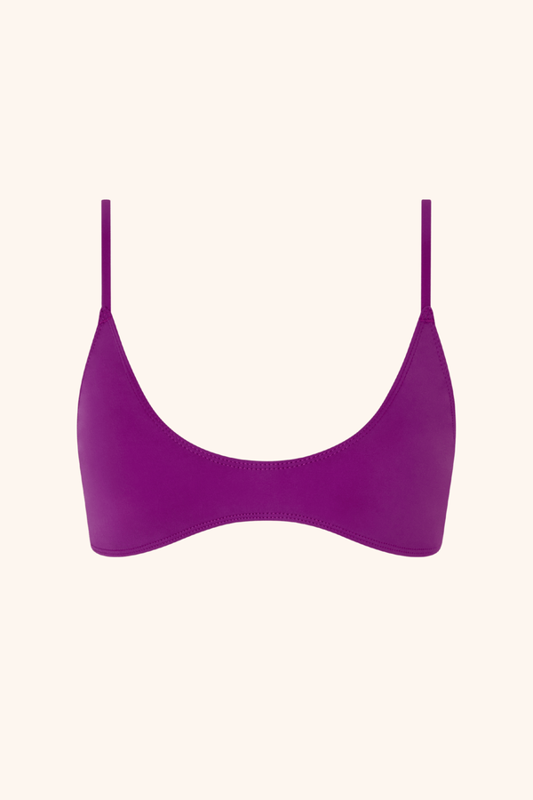 So Chic Top Plum