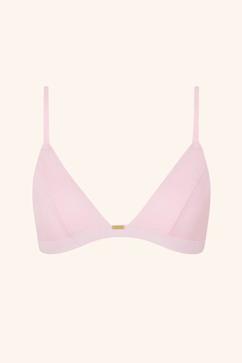 So Chic XS / Baby Pink Triangle Baby Pink