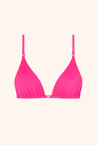 So Chic XS / Neon Pink Triangle Top Neon Pink