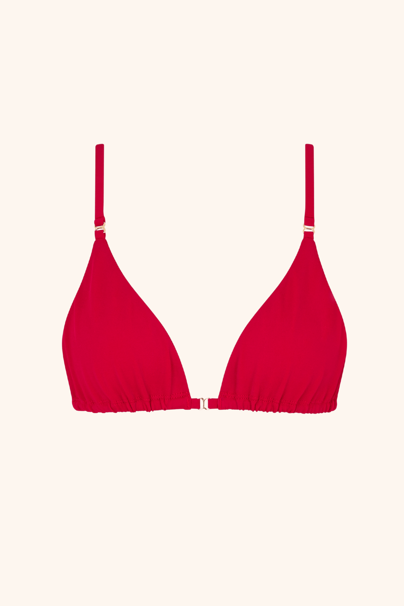 So Chic XS / Red Triangle Top Red