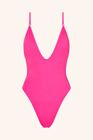 So Chic XS / Neon Pink One Piece Neon Pink