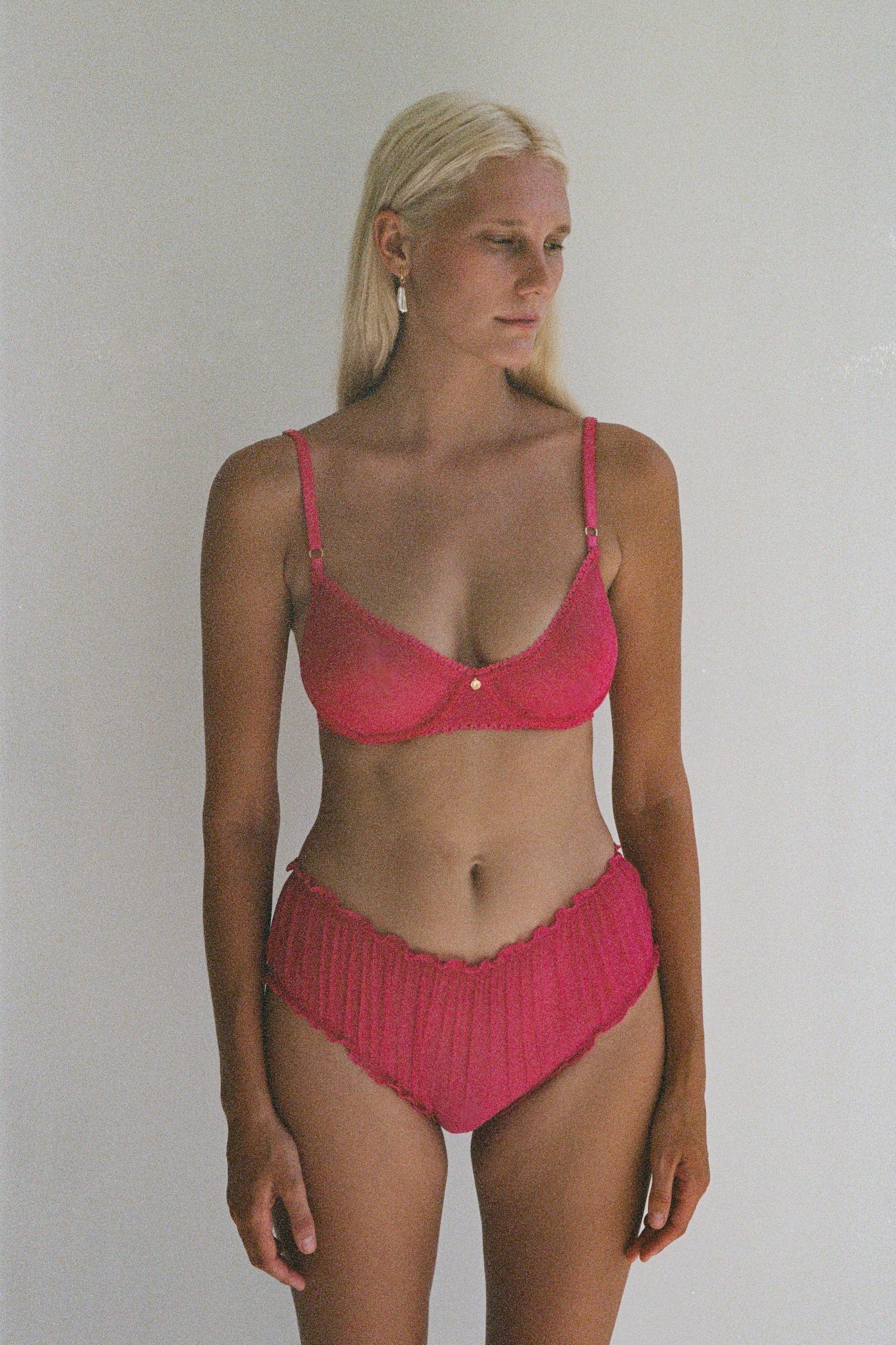 Silk Undies Fuchsia