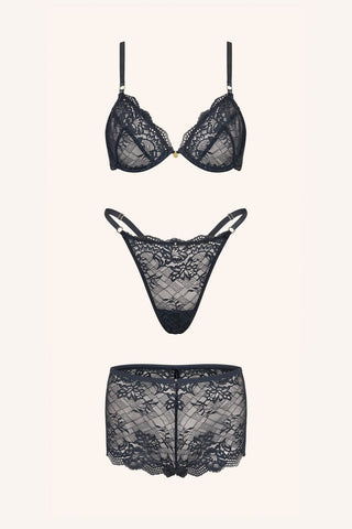 Lingerie Sets Pearl 3 Piece Set