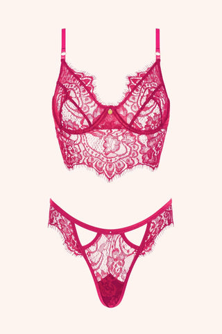 Be Mine Briefs Fuchsia