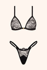 You One Size / Black Thong Black