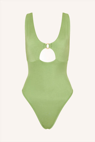 So Chic XS / Minty One Piece Cutout Red